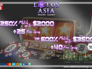 Lotus Asia bonus codes