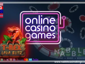 OCG casino bonus codes T-Rex Lava Blitz slot