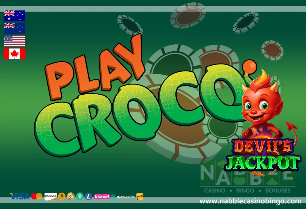 Devils Jackpot slot bonus interface at Playcroco