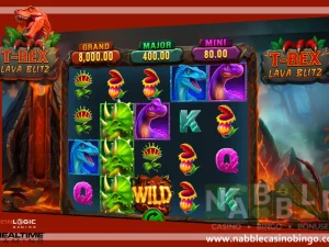 T-Rex Lava Blitz slot