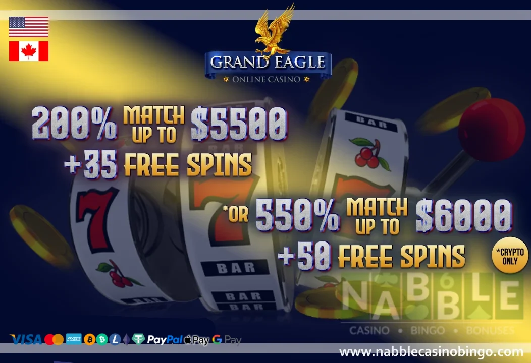 Grand Eagle casino bonus codes