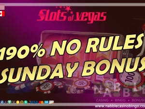 Slots of Vegas casino Supersize Sunday