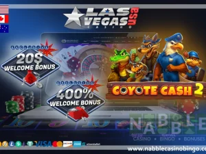 Las Vegas USA casino bonuses Coyote Cash 2 slot
