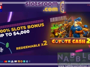 Slotsroom casino bonuses Coyote Cash 2 slot