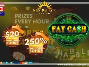 Sun Palace casino bonus codes Fat Ca$h slot