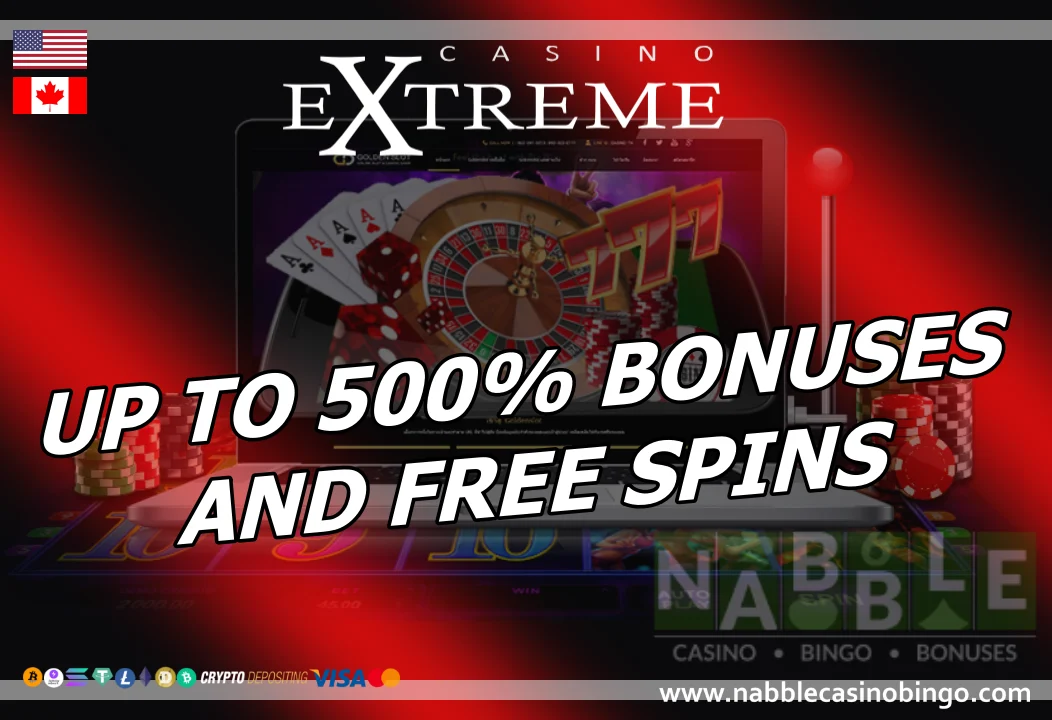 Casino Extreme exclusive bonuses