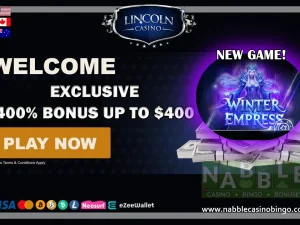 Lincoln casino latest bonus offers Winter Empress slot