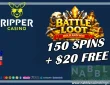 Ripper Casino bonus codes 0521