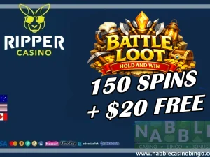 Ripper Casino bonus codes 0521