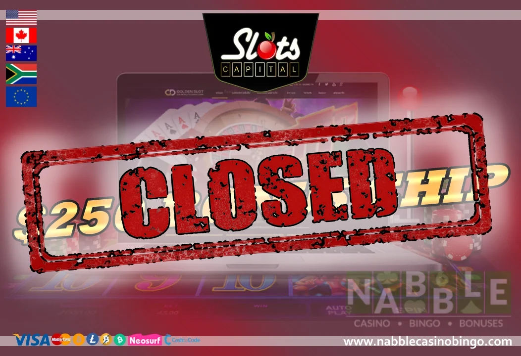 Slots Capital Casino Bonuses and promotions Closed