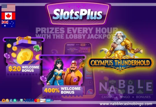 Slots Plus casino bonus codes Olympus Thunderhold slot