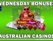 Australian casinos Wednesday bonus offers Winnie the Piggie slot