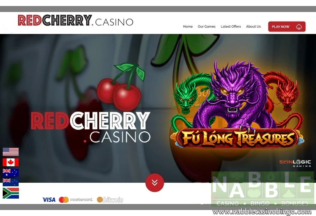 Red Cherry casino bonus codes Fu Long Treasures slot