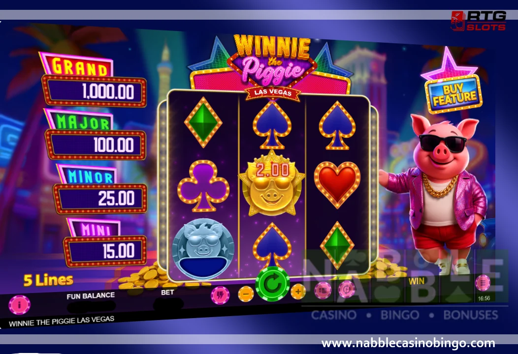 Winnie the Piggie Las Vegas slot review