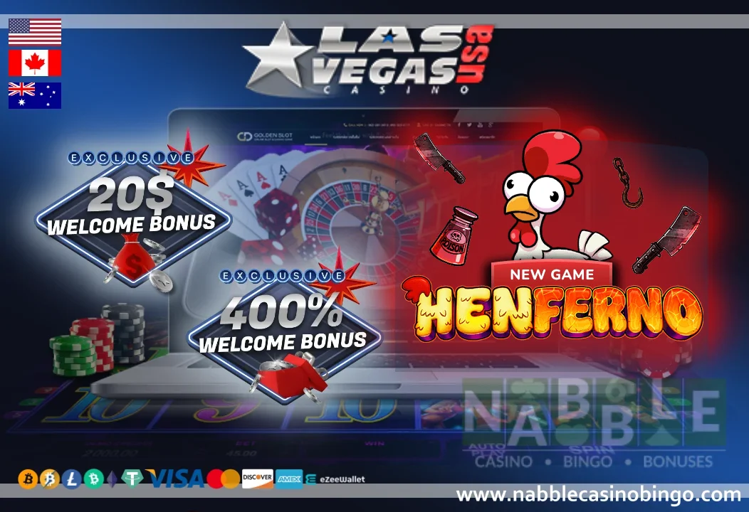 Las Vegas USA casino bonuses Henferno slot