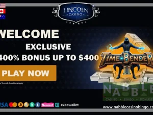 Lincoln casino latest bonus offers Time Bender II slot