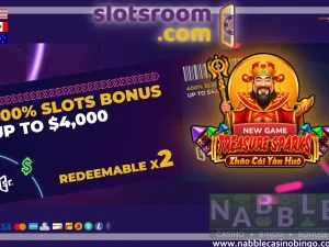 Slotsroom casino bonuses Treasure Sparks slot