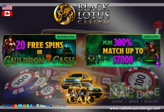 Black Lotus casino bonus codes Halloween