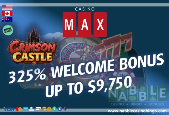 CasinoMax bonuses Crimson Castle slot