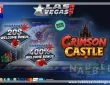 Las Vegas USA casino bonuses Crimson Castle slot