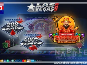 Las Vegas USA casino bonuses Treasure Sparks slot