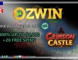 Ozwin casino bonus codes and promotions Crimson Castle slot