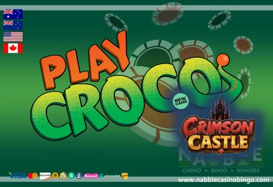 PlayCroco casino bonuses Crimson Treasure slot