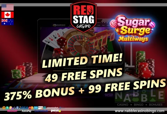 Red Stag casino sign-up bonus codes 0110