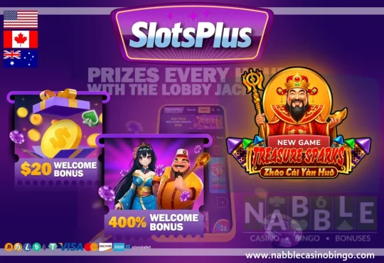 Slots Plus casino bonus codes Treasure Sparks slot