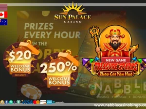 Sun Palace casino bonus codes Treasure Sparks slot