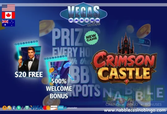 Vegas Casino Online USA bonus codes Crimson Castle slot