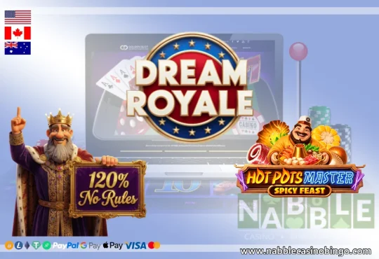 Dream Royale casino Hot Pots Master Spicy Feast slot