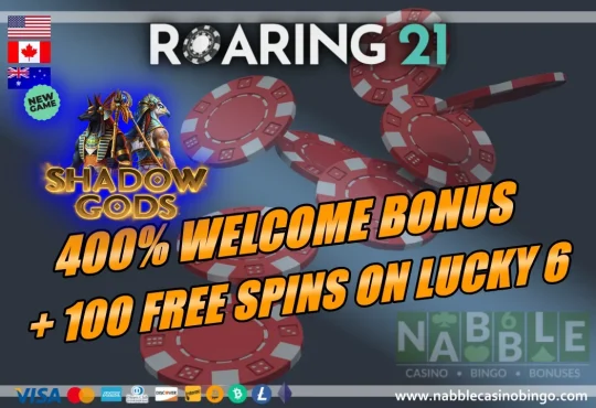 Roaring21 casino bonuses Shadow Gods slot