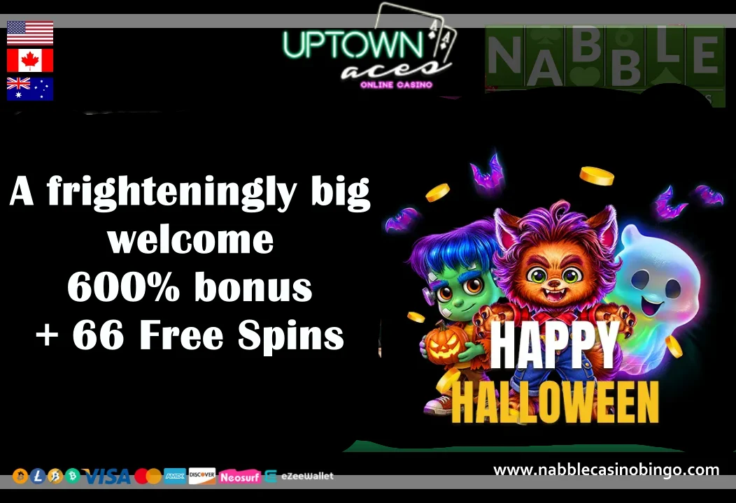Uptown Aces casino sigh up options Halloween
