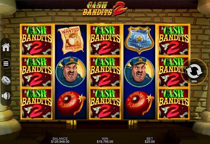 Cash Bandits 2 - RTG slots