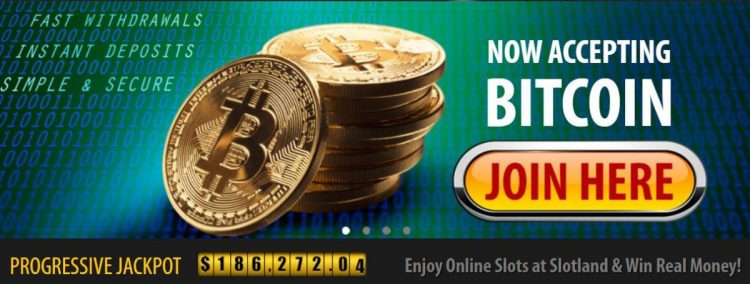 Slotland casino now accepts Bitcoin