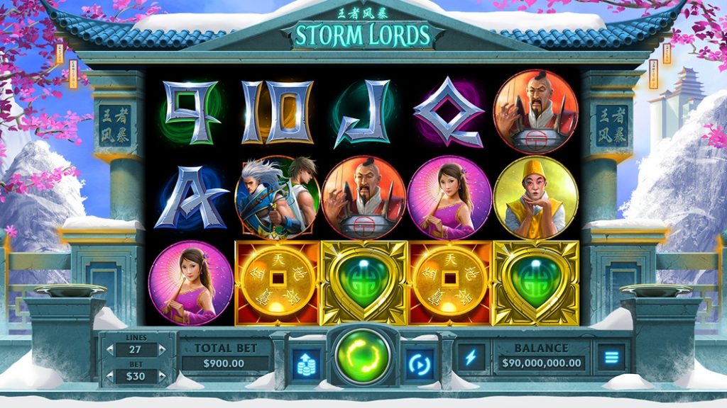 Storm Lords slot game