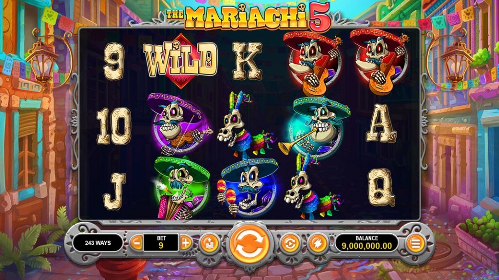 The Mariachi 5 slot game