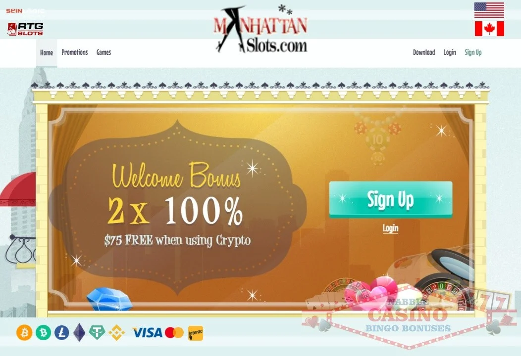 Manhattan Slots casino review 2024