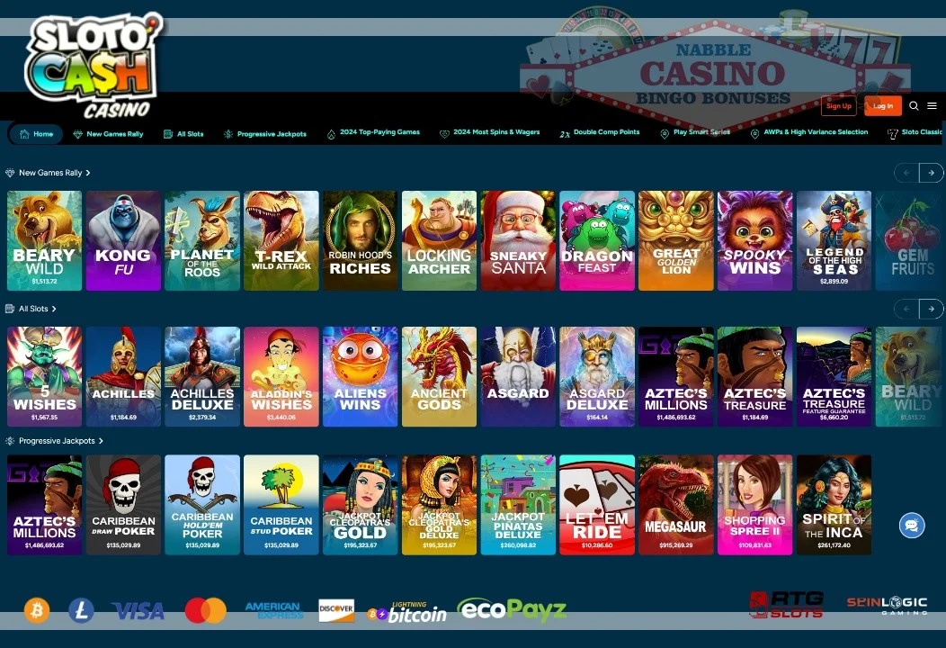 SlotoCash casino review 2024