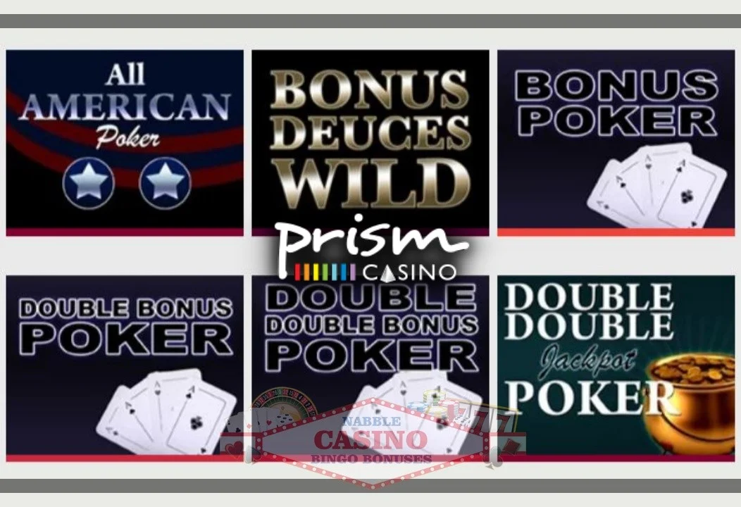 Prism casino video poker bonus