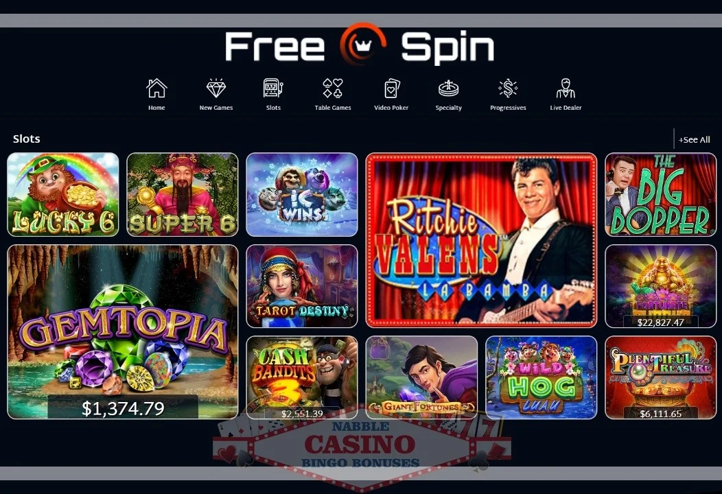 Freespin casino review 2023