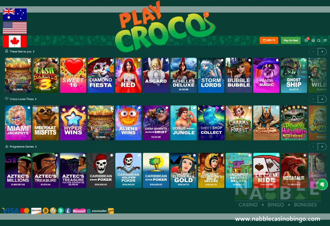 PlayCroco casino review