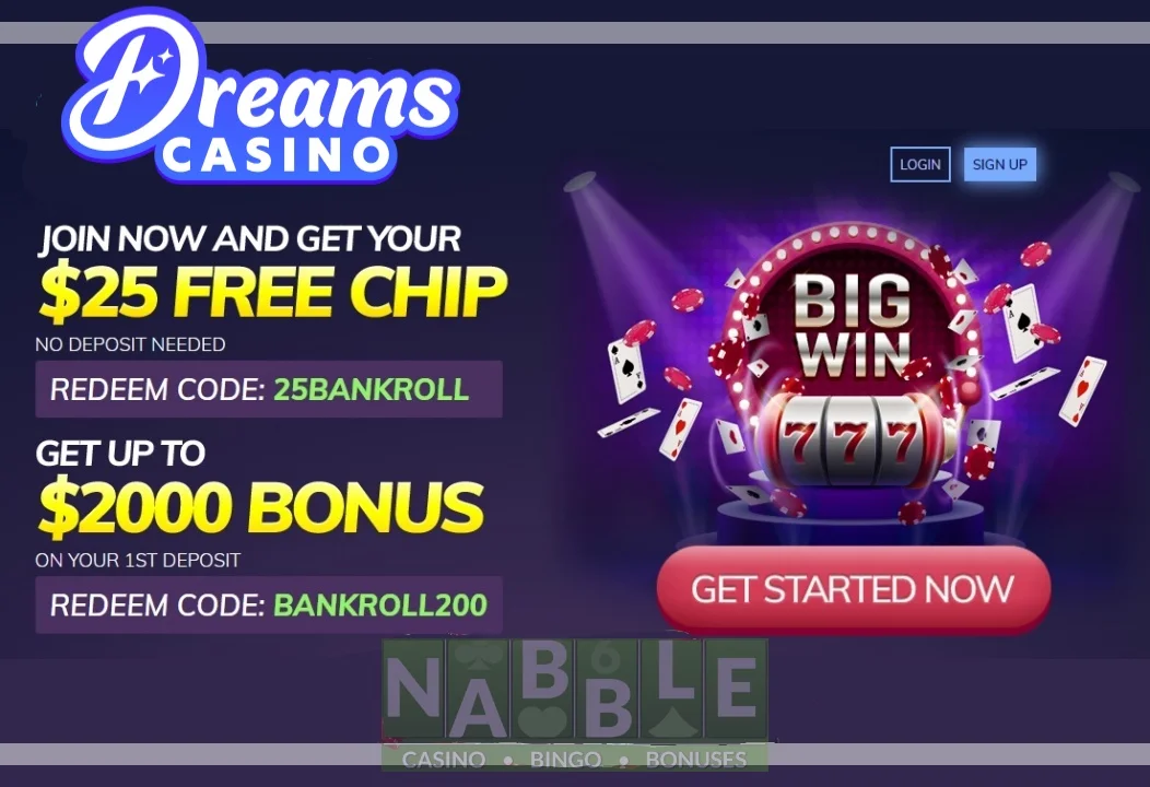 Dreams casino no rules bonuses 2024