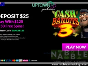 Uptown Pokies sign up bonus codes