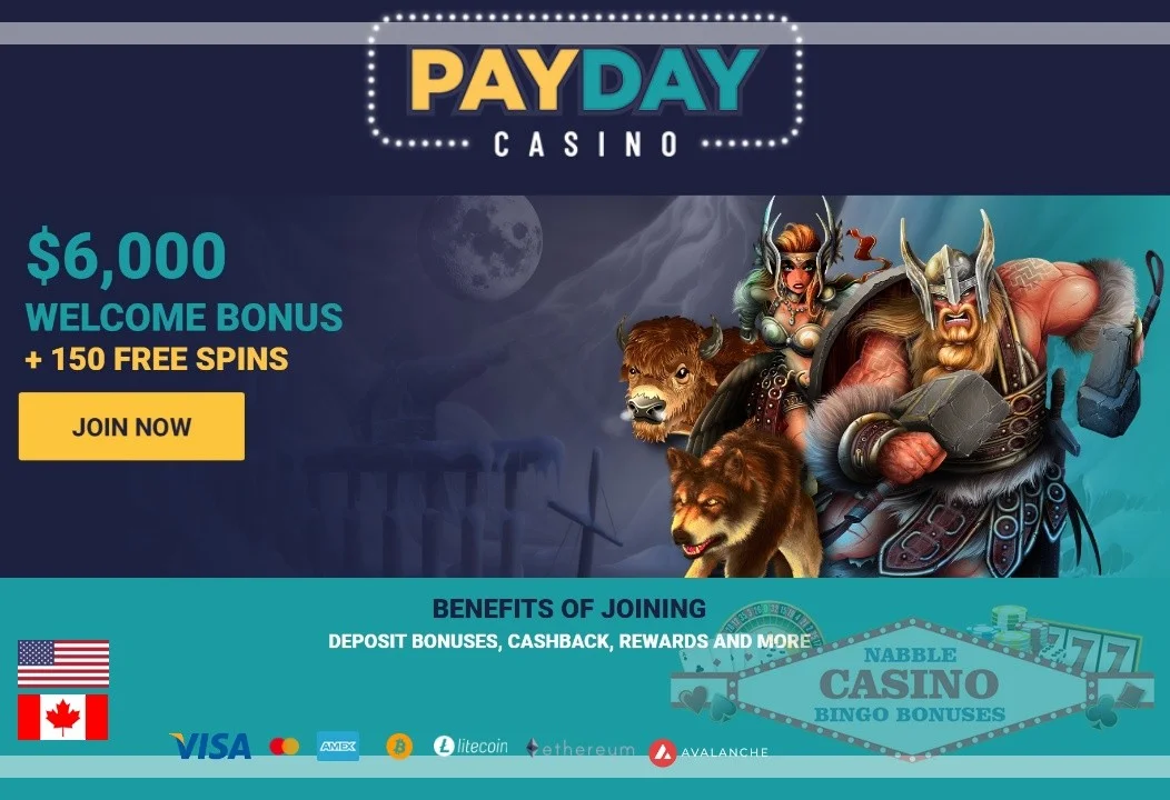 PayDay casino bonus