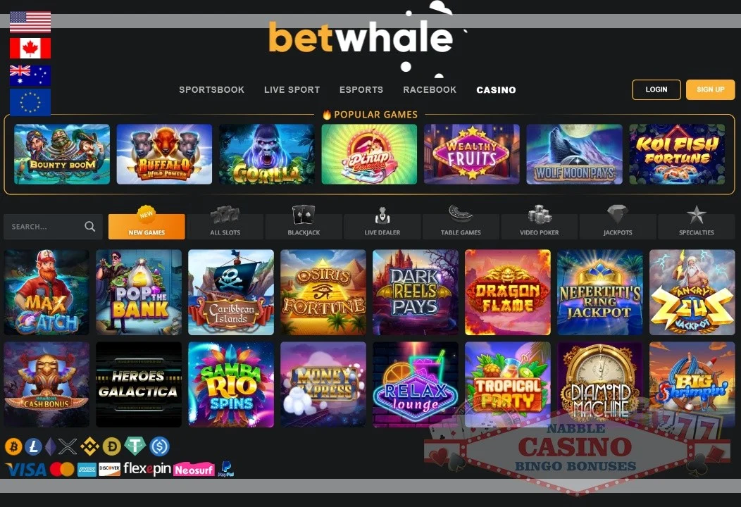 Betwhale casino review