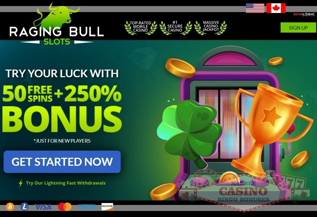 Raging Bull casino welcome bonuses 202408