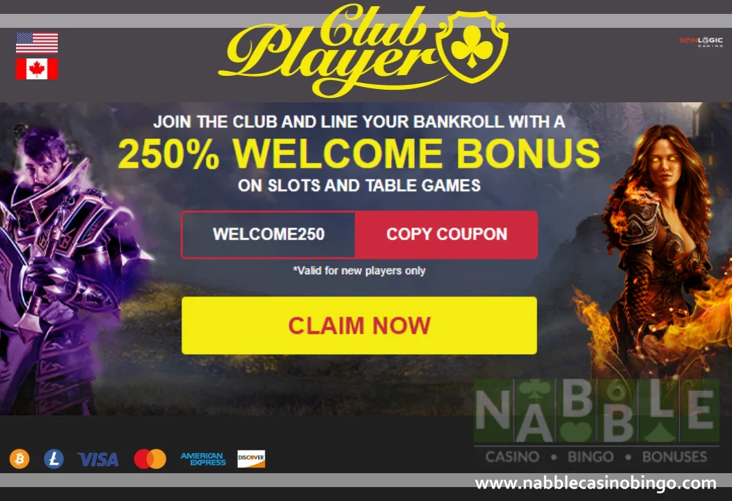 Club Player casino bonus