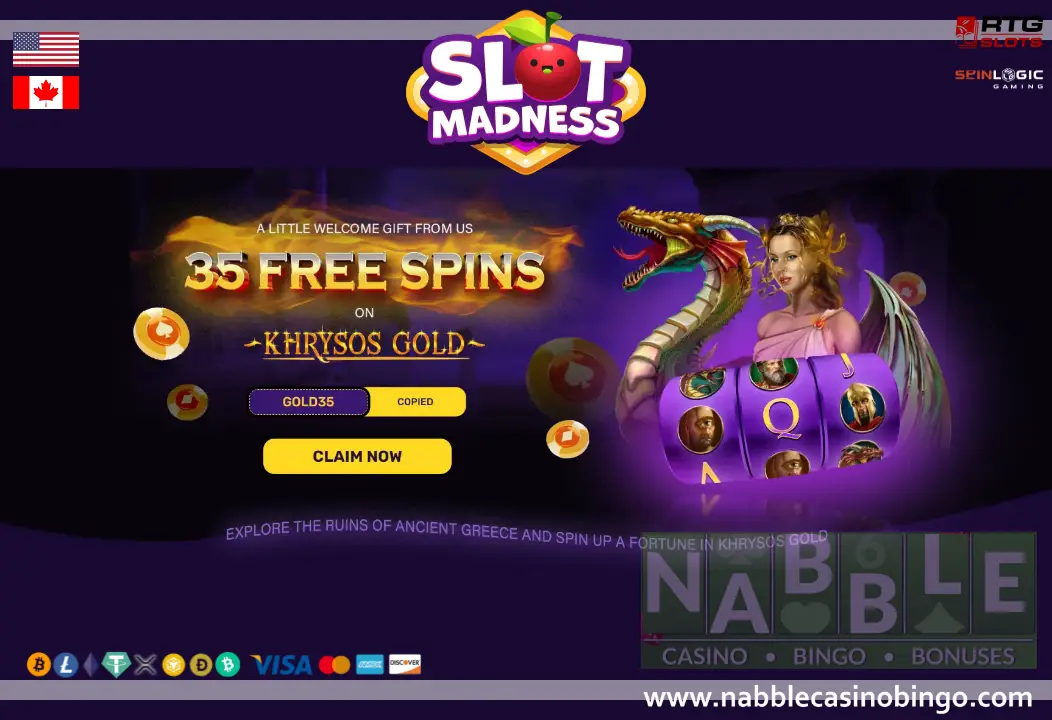 Slot Madness casino bonus codes